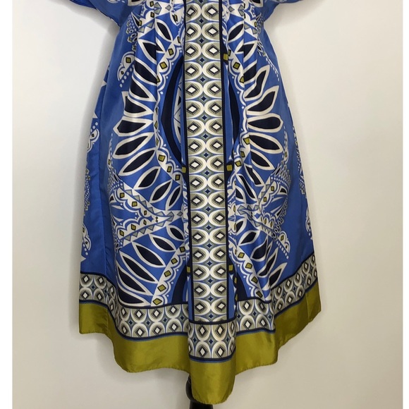 Banana Republic 100% Periwinkle Silk Dress - Small - Picture 3 of 9